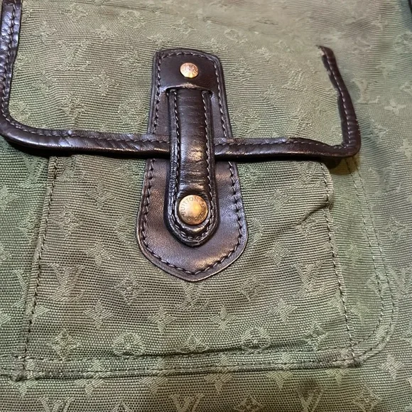 LOUIS VUITTON Monogram Mini Besace Mary Kate Bag TST Khaki M92322 Auth yk14671 - Picture 13 of 17